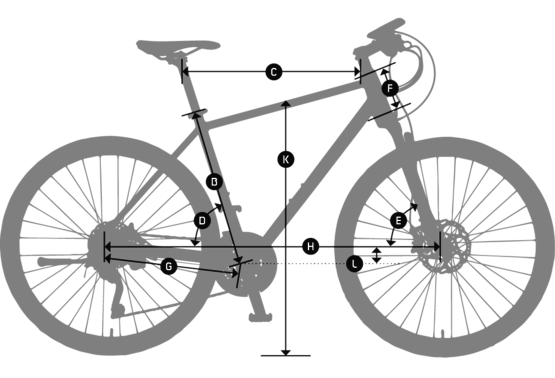 Fitness Hybrid Bike KTM X-Life Track 3x8 Woman - 2022 (Bikers Tree Cairo Montenotte)