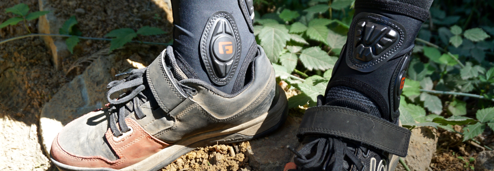 Cycling ankle guards for MTB, BMX and urban protection
